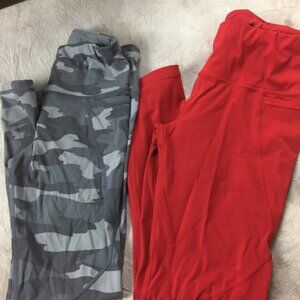 Sweaty Betty Power 7/8 leggings XXS Lot of 2 Pairs yoga workout